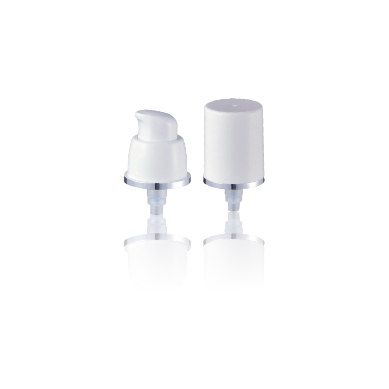 Minimalistiskt geometriskt kosmetiskt kosmetiskt pumphuvud för flytande dispenser-HY18A-04