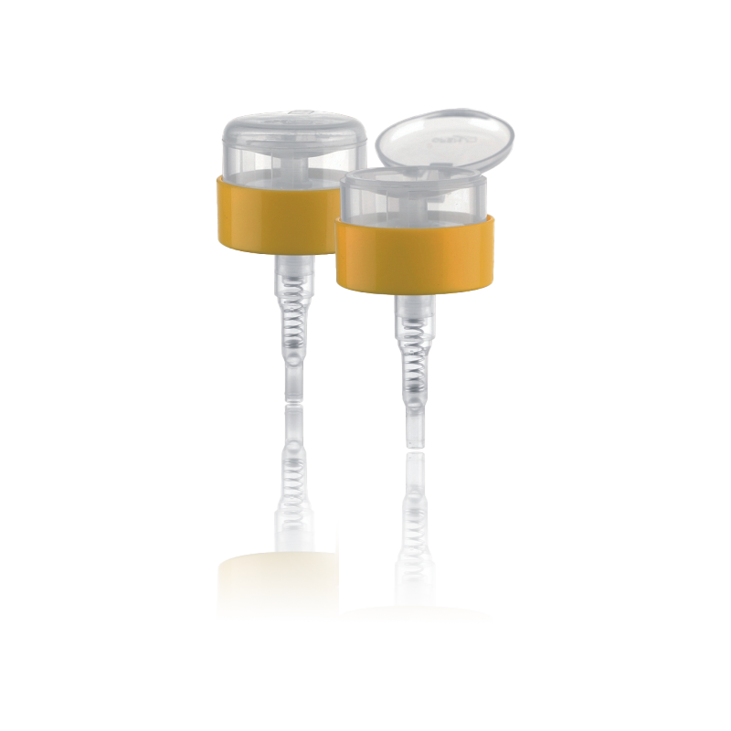 Mjuk silikon halkfri kosmetisk pumphuvud vätskefördelare-HY28A-49