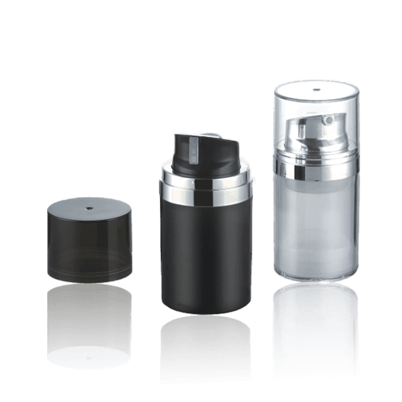 50ML svart mini Airless-flaska-HS-028A