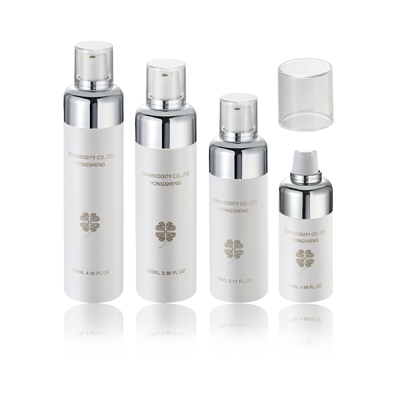 50ML-120ML Läcksäker resår Airless Bottle-HS-017H