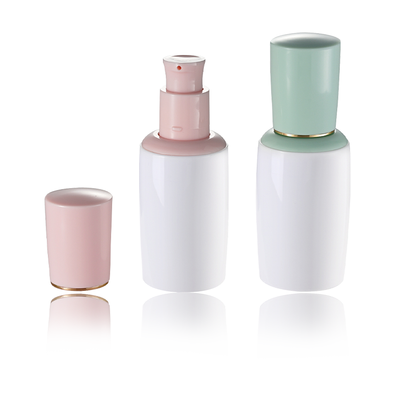25ML 50ML Morandi färg Cosmetic Travel Size Dispenser Airless Bottle-HS-018