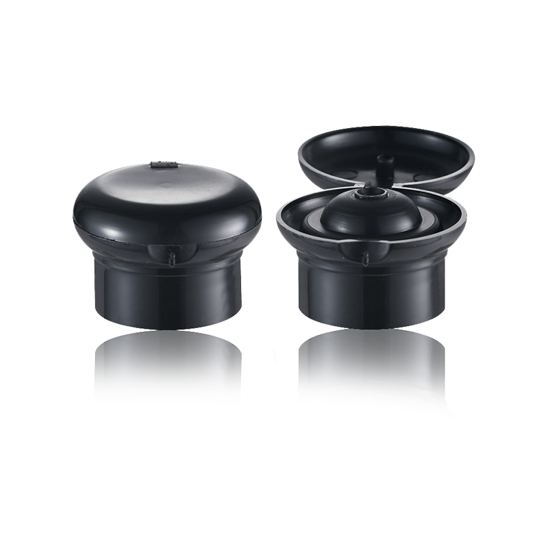 HY-M01 24/410 svamplock plastskruvkork svart för flaska