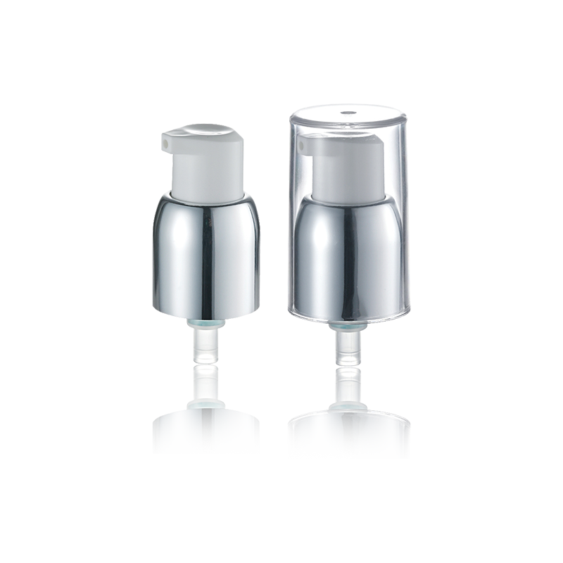 Matt silver kosmetiskt pumphuvud Liquid Distributor-HY20A-10