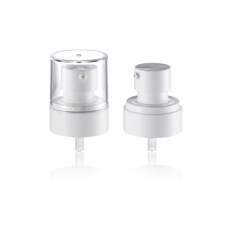 HY24A-34 UPG kosmetisk pp eller som vit färg lotion/spraypump 24/410 halvkapsyl 0,25cc